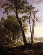 Asher Brown Durand Landscape Composition,Afternoon,in the woods oil painting on canvas